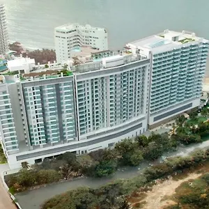 Rodadero Sur Playa Privada Y Zonas Sociales Excelentes Apartamento